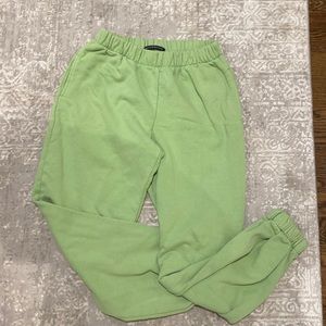 Green Brandy Melville Sweats
